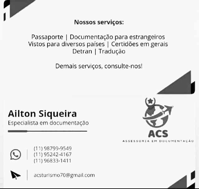 Foto 1 - Assessoria vistos e passaporte
